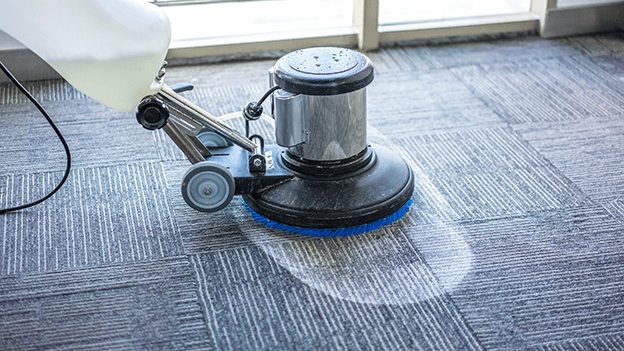 Bonnet Carpet Cleaning in Tauranga - Professional carpet cleaning service using bonnet cleaning method.